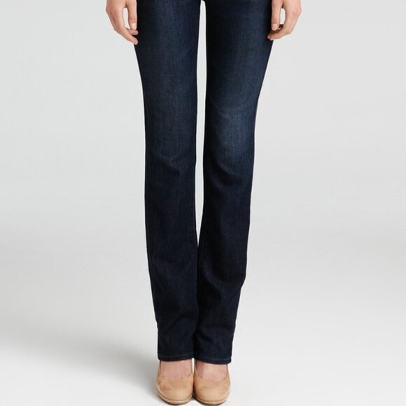 Adriano Goldschmied The Ballad Slim Boot Dark Wash Jeans Size 28 - Picture 2 of 16